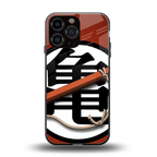 kakarot back phone cover | glass case for iphone 16 pro max