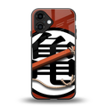 kakarot back phone cover | glass case for iphone 16