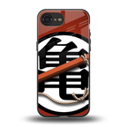 kakarot back phone cover | glass case for iphone 16e