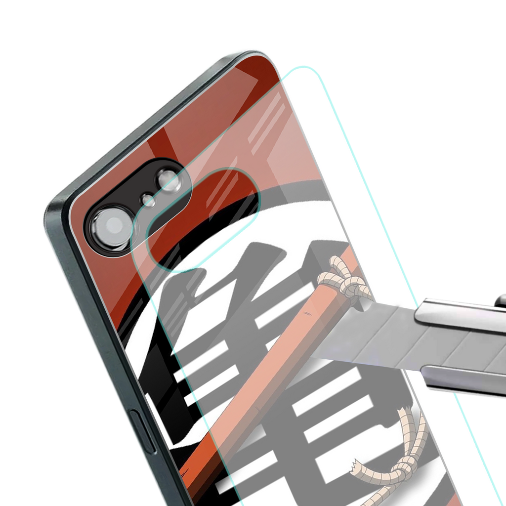 kakarot back phone cover | glass case for iphone 16e