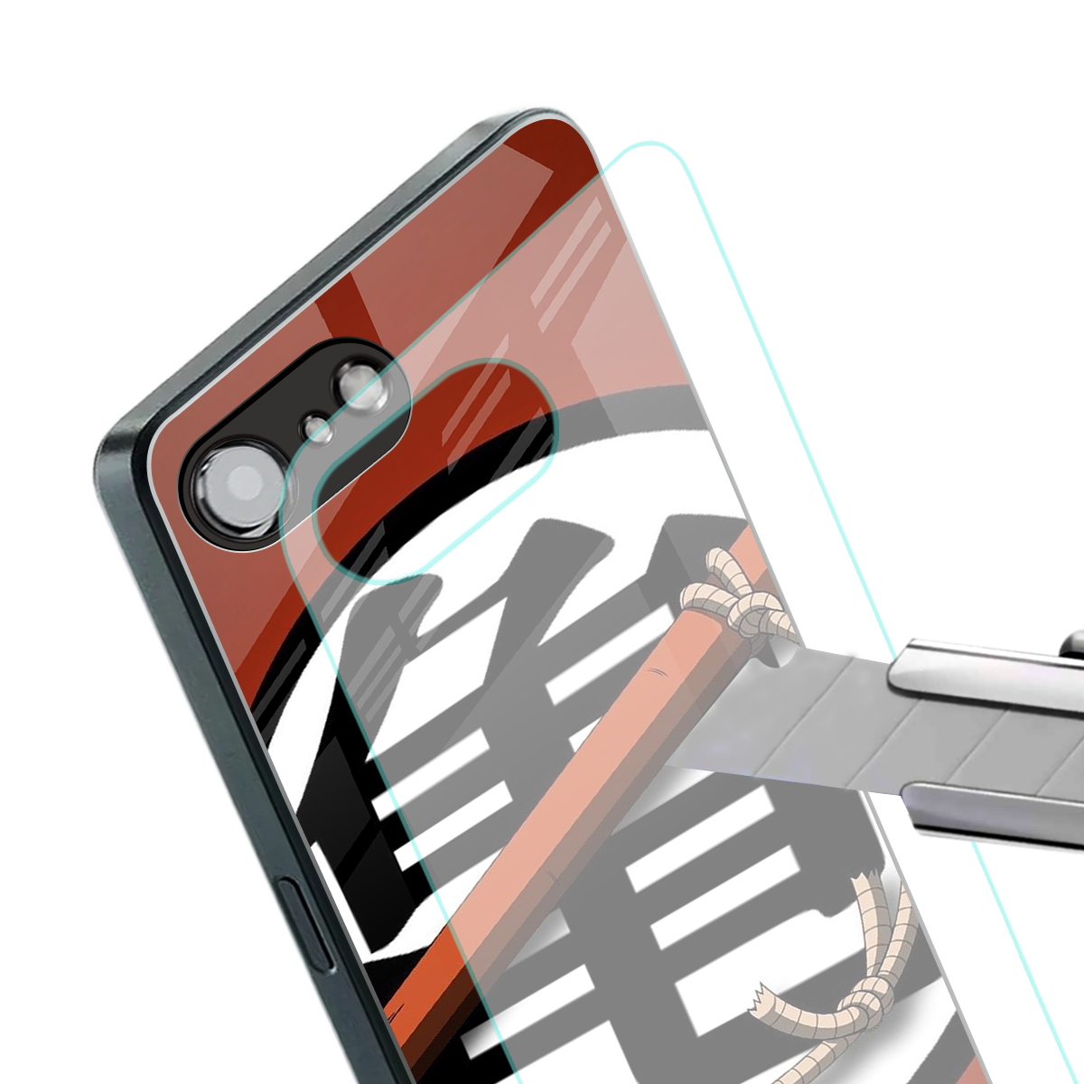 kakarot back phone cover | glass case for iphone 16e