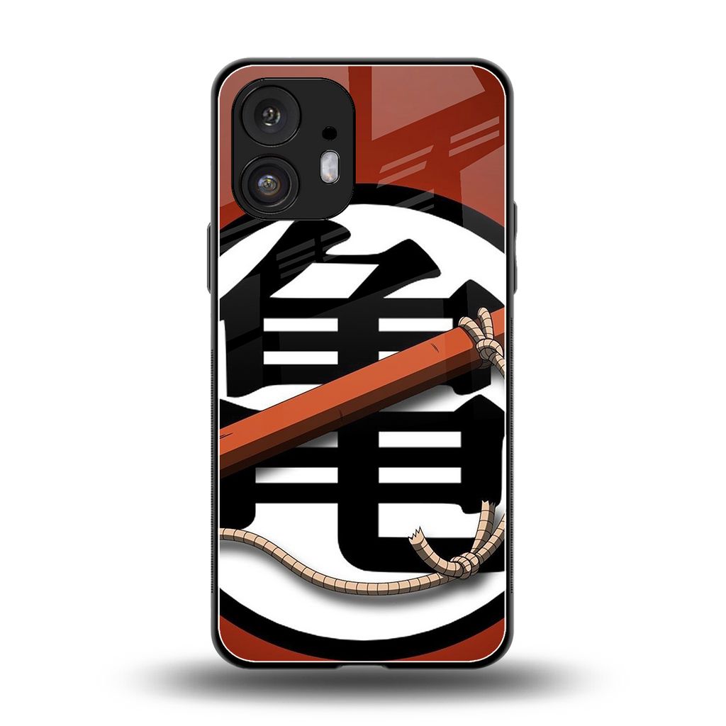 kakarot back phone cover | glass case for nothing phone 2