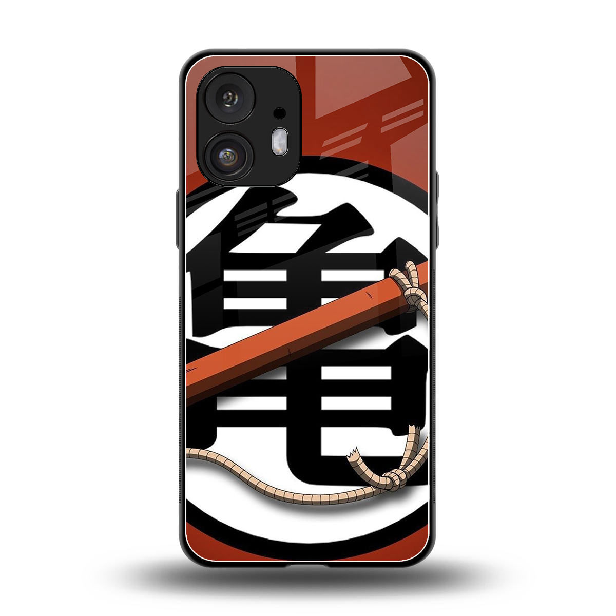 kakarot back phone cover | glass case for nothing phone 2