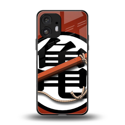 kakarot back phone cover | glass case for nothing phone 2