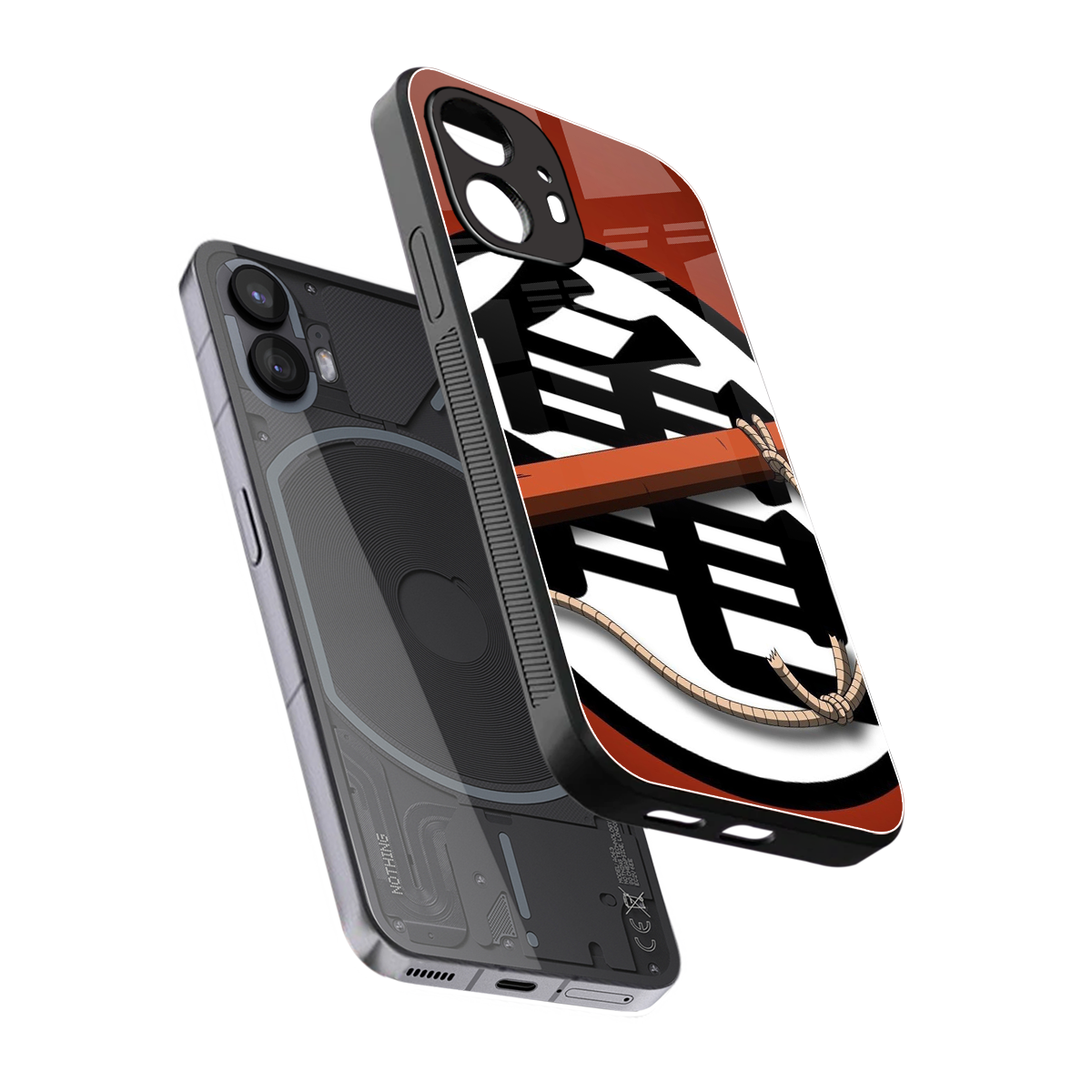 kakarot back phone cover | glass case for nothing phone 2