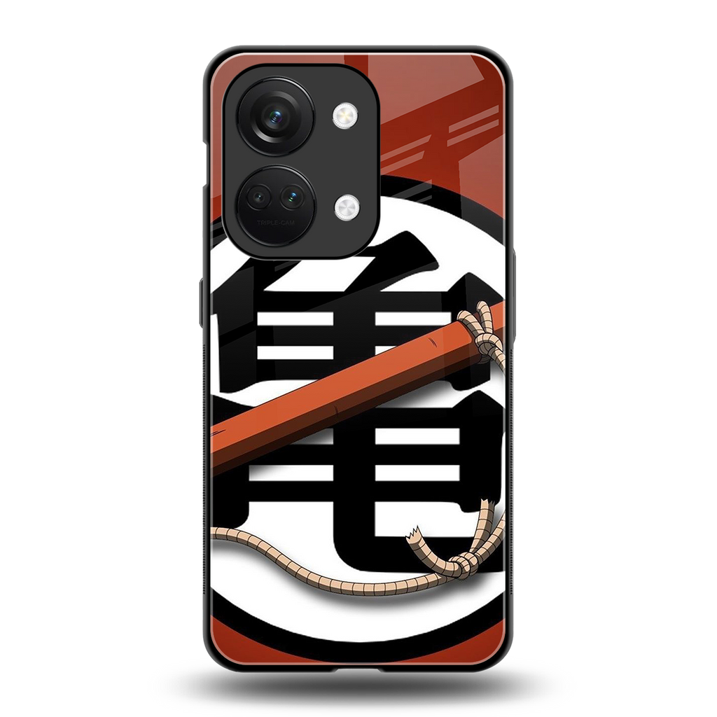 kakarot back phone cover | glass case for oneplus nord 3