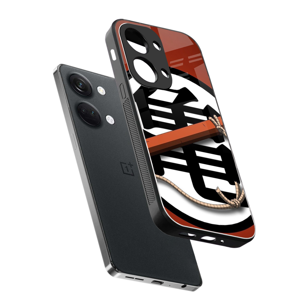 kakarot back phone cover | glass case for oneplus nord 3