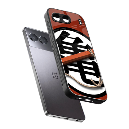kakarot back phone cover | glass case for oneplus nord 4
