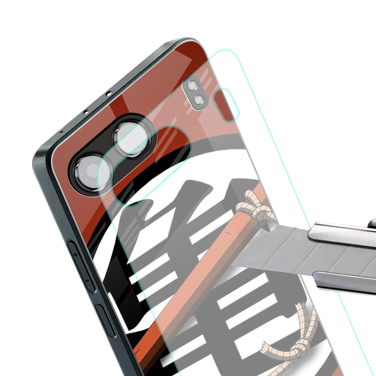 kakarot back phone cover | glass case for oneplus nord 4