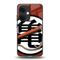 kakarot back phone cover | glass case for oneplus nord ce 3