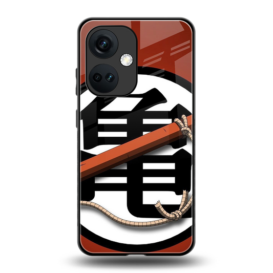 kakarot back phone cover | glass case for oneplus nord ce 3