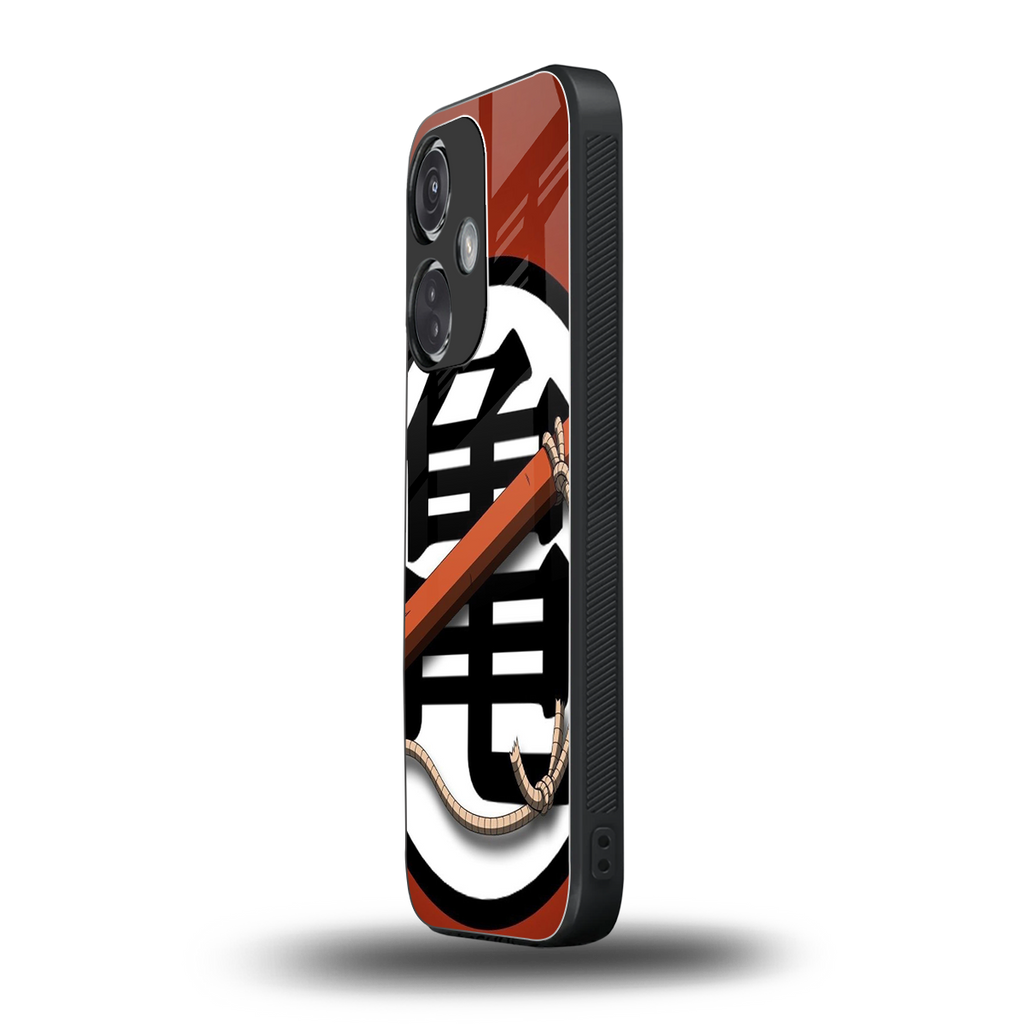 kakarot back phone cover | glass case for oneplus nord ce 3