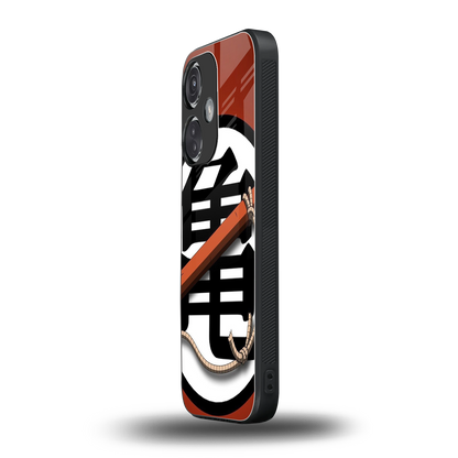 kakarot back phone cover | glass case for oneplus nord ce 3