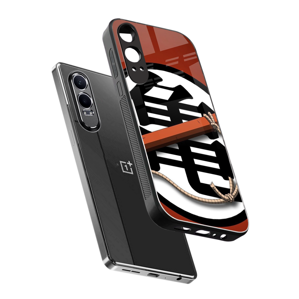 kakarot back phone cover | glass case for oneplus nord ce 4 lite
