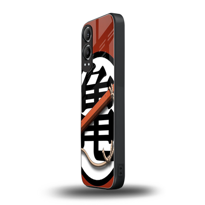 kakarot back phone cover | glass case for oneplus nord ce 4 lite