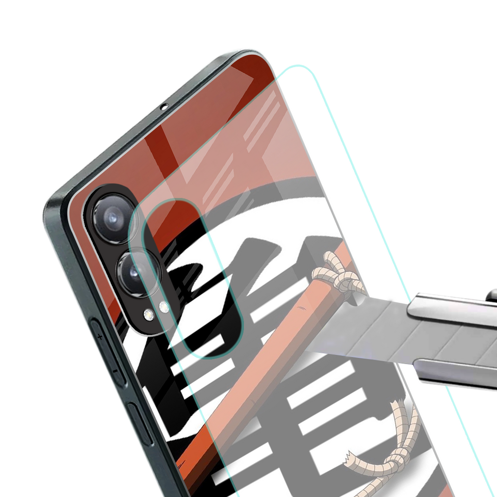 kakarot back phone cover | glass case for oneplus nord ce 4 lite