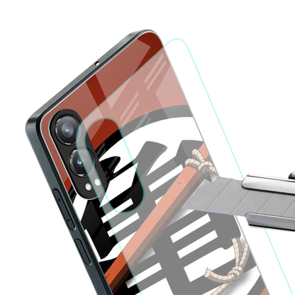 kakarot back phone cover | glass case for oneplus nord ce 4 lite