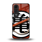kakarot back phone cover | glass case for oneplus nord ce 4