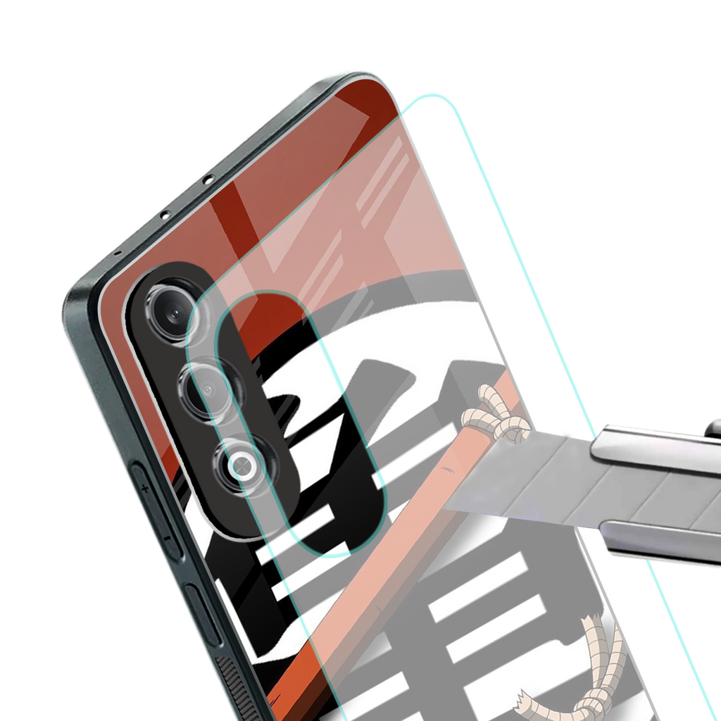 kakarot back phone cover | glass case for oneplus nord ce 4