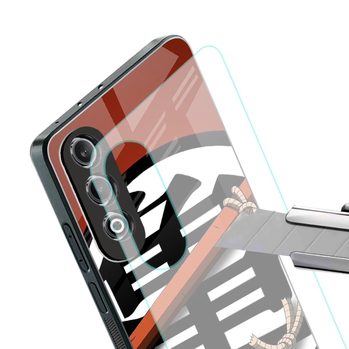 kakarot back phone cover | glass case for oneplus nord ce 4
