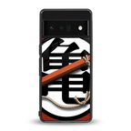 kakarot back phone cover | glass case for google pixel 6 pro