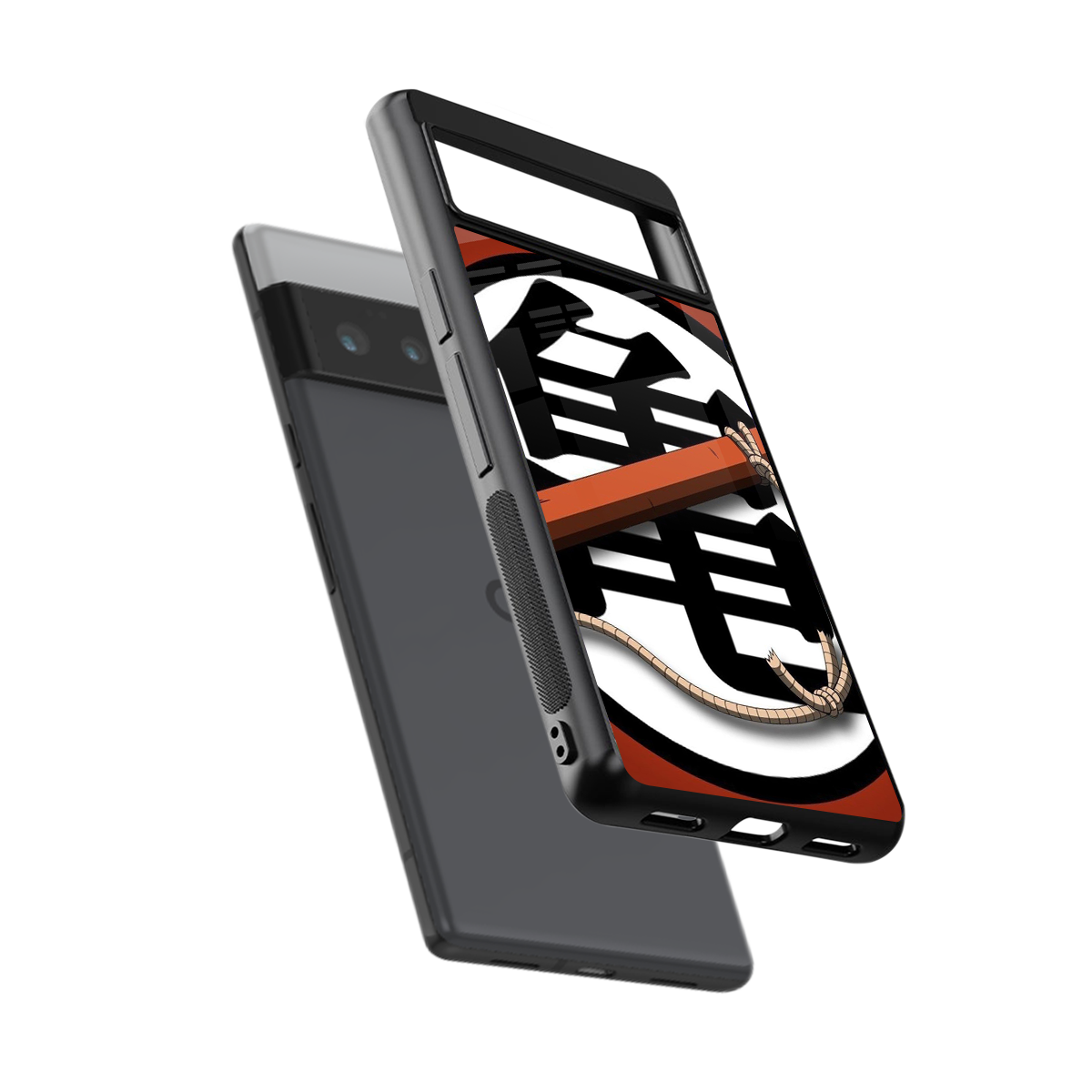 kakarot back phone cover | glass case for google pixel 6 pro