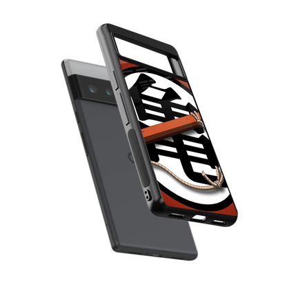 kakarot back phone cover | glass case for google pixel 6 pro