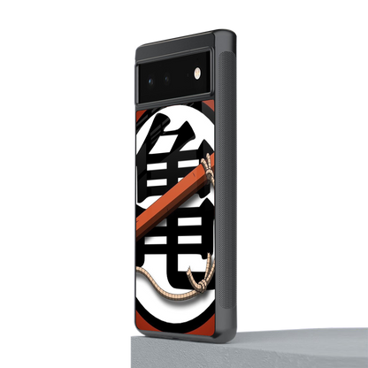 kakarot back phone cover | glass case for Google Pixel 6A