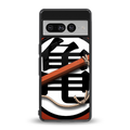 kakarot back phone cover | glass case for google pixel 7 pro