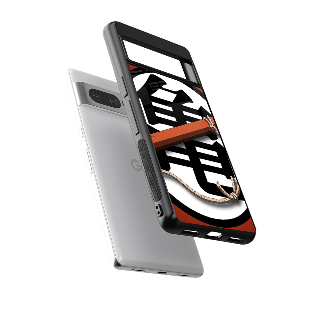 kakarot back phone cover | glass case for google pixel 7 pro