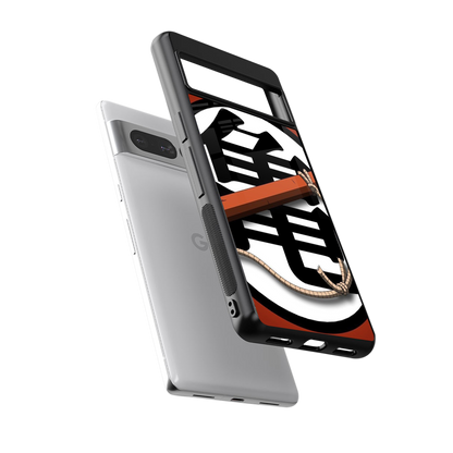 kakarot back phone cover | glass case for google pixel 7 pro