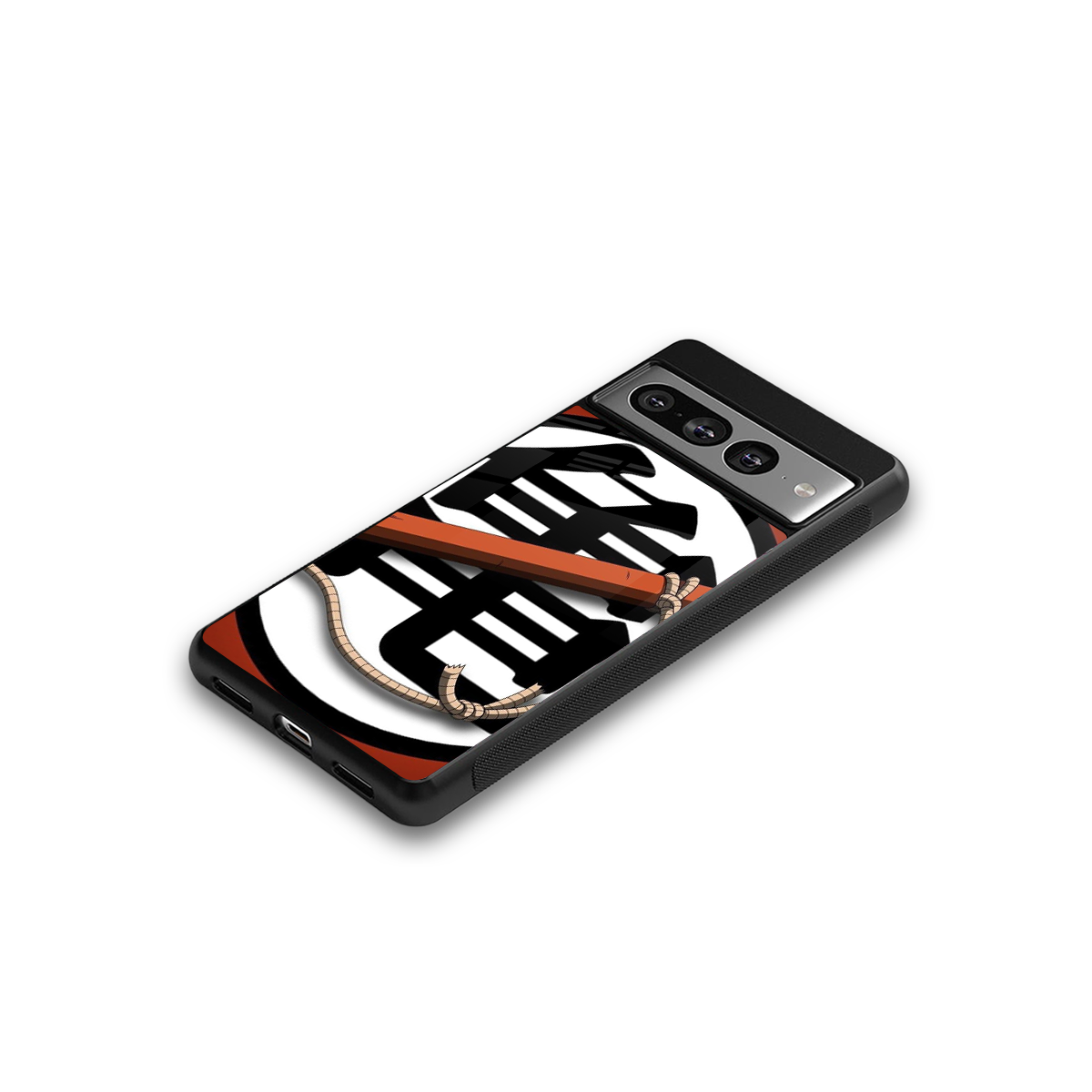 kakarot back phone cover | glass case for google pixel 7 pro