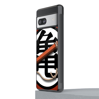 kakarot back phone cover | glass case for Google Pixel 7A