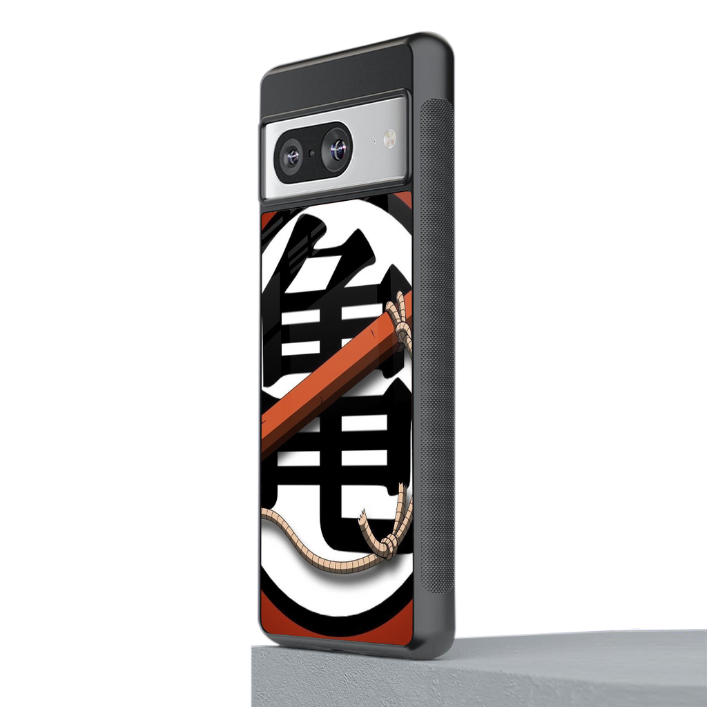 kakarot back phone cover | glass case for Google Pixel 8