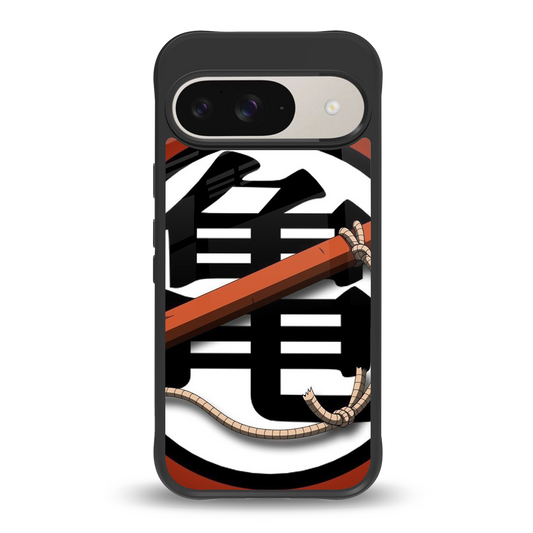 kakarot back phone cover | glass case for google pixel 9