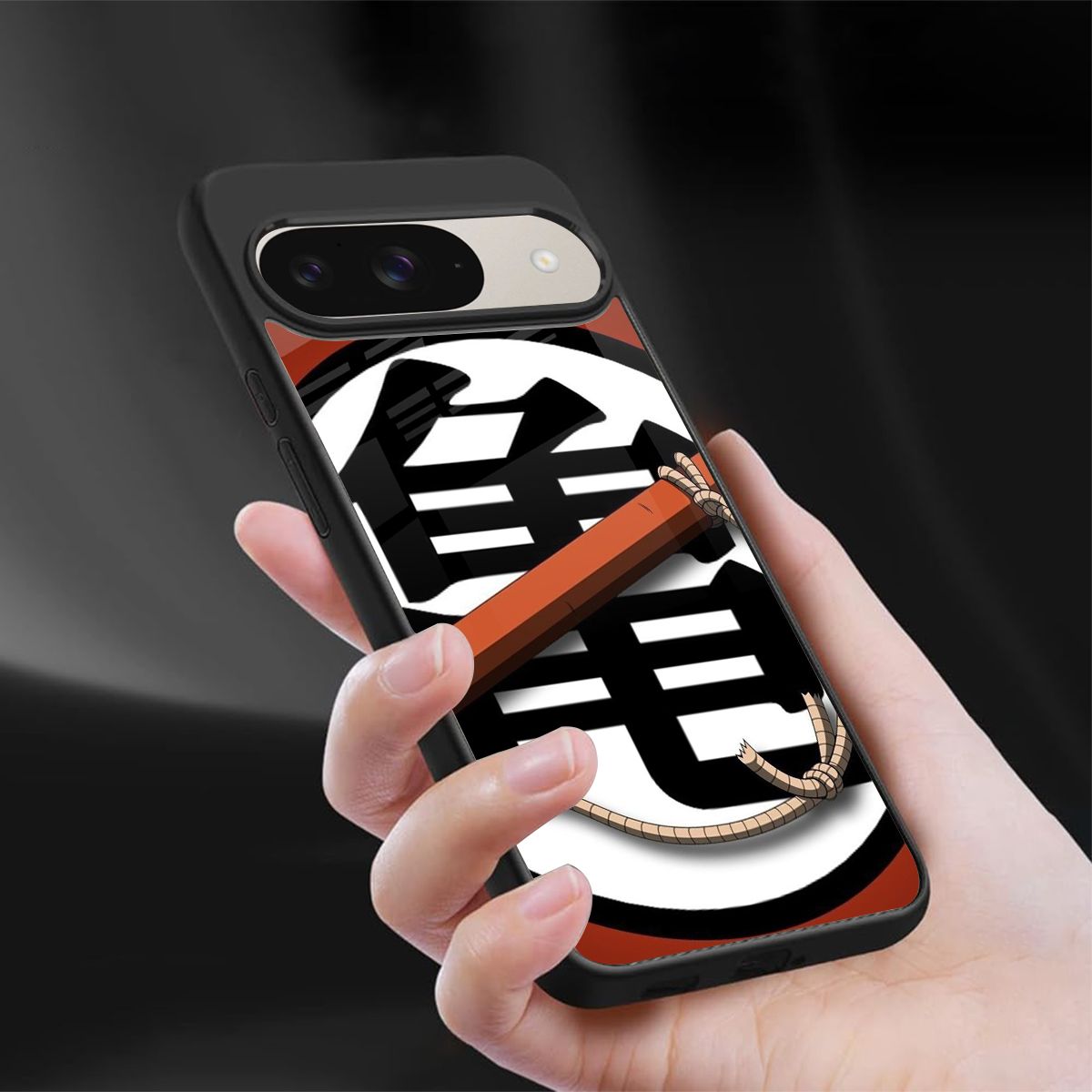 kakarot back phone cover | glass case for google pixel 9