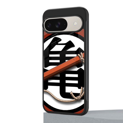 kakarot back phone cover | glass case for google pixel 9