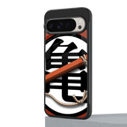 kakarot back phone cover | glass case for google pixel 9 pro