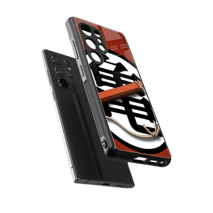 kakarot back phone cover | glass case for samsung galaxy s25 ultra