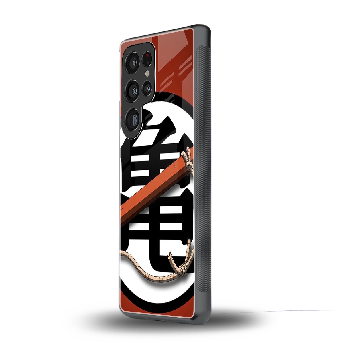 kakarot back phone cover | glass case for samsung galaxy s25 ultra