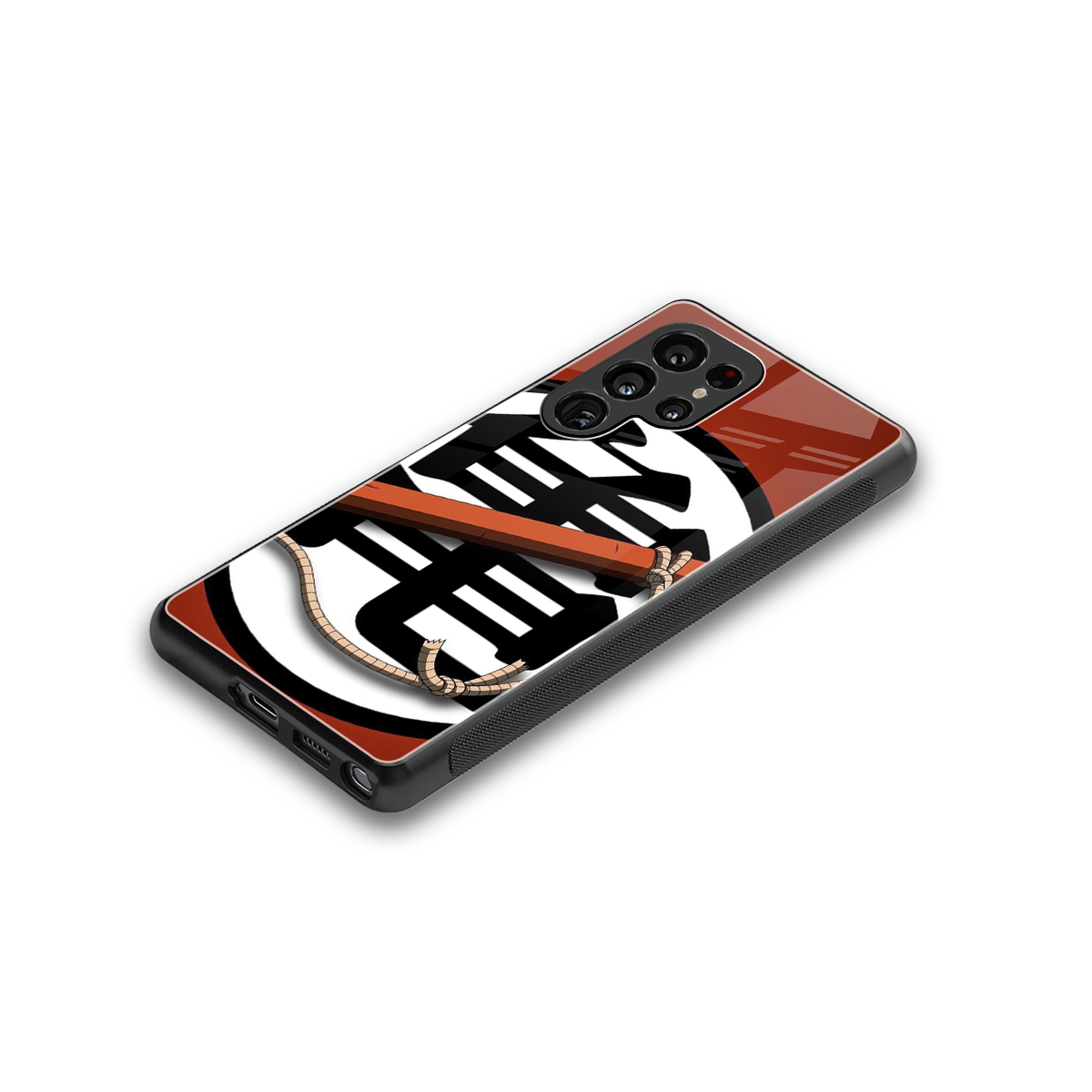 kakarot back phone cover | glass case for samsung galaxy s25 ultra