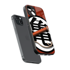 kakarot back phone cover | glass case for iphone 15
