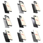 Durable Glass Back Mobile Case for iPhone, Samsung, OnePlus, Google Pixel, Redmi, Vivo, Oppo