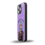 karma is a bitch back phone cover | glass case for iphone 13 pro max