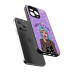 karma is a bitch back phone cover | glass case for iphone 13 pro