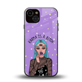karma is a bitch back phone cover | glass case for iphone 13