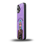 karma is a bitch back phone cover | glass case for iphone 16 plus