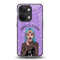 karma is a bitch back phone cover | glass case for oneplus nord 3