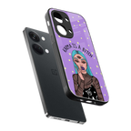karma is a bitch back phone cover | glass case for oneplus nord 3
