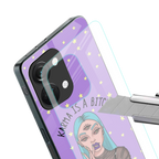 karma is a bitch back phone cover | glass case for oneplus nord 3